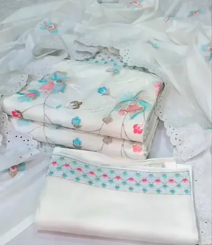 অরবিন্দু কাপড়ের ১০০% সুতি থ্রিপিস